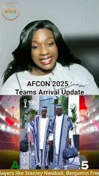 AFCON 2025: Teams Arrival Updates #africanfootball #football #soccer #dalisosportsshow