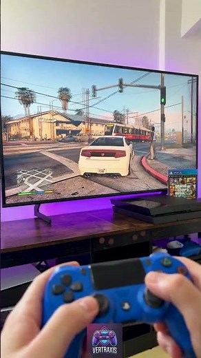 Grand Theft Auto V on the PS4! 🎮💥