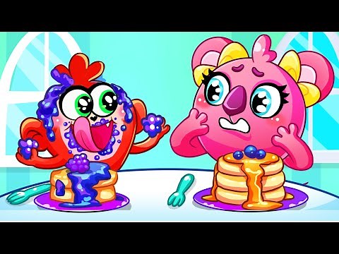 Yum Yum Breakfast Song 😻 Healthy Habits || Kids Cartoon || Animation For Kids || Nursery Rhymes