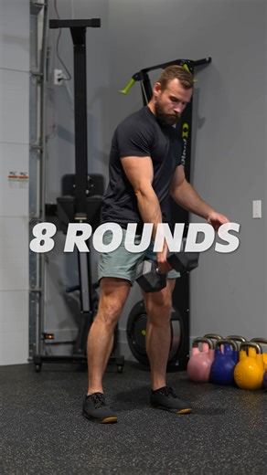 Serge Fitness on Instagram: "8 Rounds 12 Single Arm DB Deadlift 6 Burpees 12 Single Arm DB Hang Snatch 6 Burpees 12 Goblet Squats 6 Burpees DB Weight: M 35-50lb / F 20-35lb TC: 25 minutes Drop your time 👇 Tested for FLEX conditioning segment. Full-body work. Program: FLEX (Dumbbell) @fitnessacademy #burpees #conditioning #dumbbellworkout"