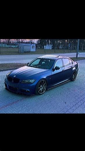 The 2000’s BMW E90 in Le Mans Blue Metallic