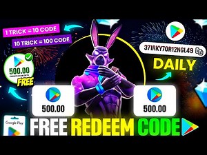 TOP 3 - FREE REDEEM CODE APP 2025 | GOOGLE PLAY REDEEM CODE | FREE REDEEM CODE