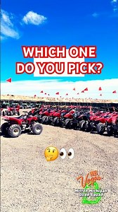 WHICH ONE DO YOU PICK? 🤔👀 #atv #4x4 #offroad #honda #rider