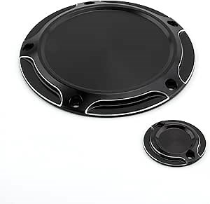 Derby Cover Timing Timer Cover Engine Cover Cap Bevel Cut Fit for Harley 2017-later Touring Electra Glides Road Glides Road Kings Street Glides Trikes Equipped M8 Engine Models