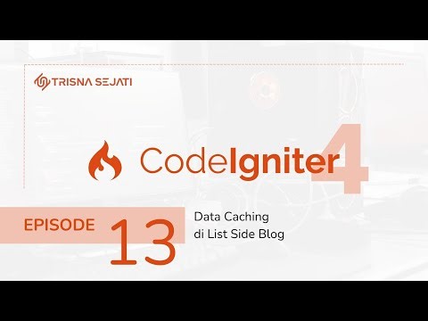 Data Caching - CodeIgniter 4 Episode 13