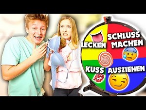 Vor KAMERA ausziehen 😳 EXTREM GLÜCKSRAD Challenge mit Freundin 😍