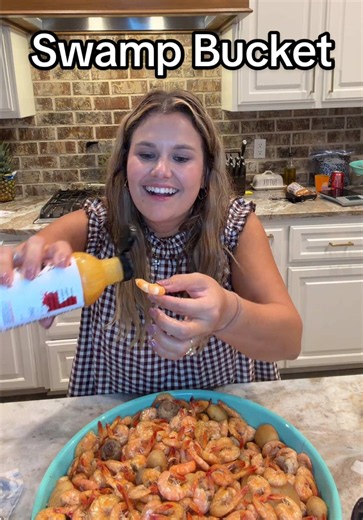 Swamp Bucket seafood boil: how to use a plastic boiling bucket