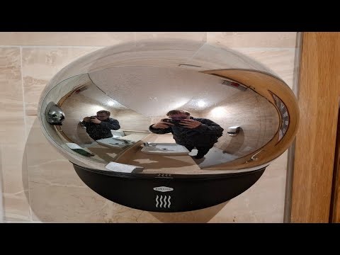 Bobrick Eclipse hand dryer, Mettricks 🚻3, Lyndhurst, New Forest Hampshire