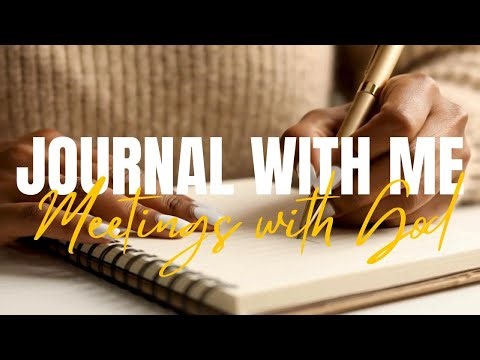 Journal with God | Christian Journaling for Prayer, Ministry Assignments, & Hearing God’s Voice