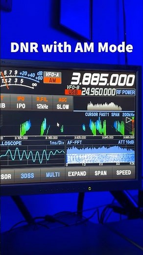 Yaesu FTdx10: DNR with AM mode #hamradio #yaesu #ftdx10 #am #dnr