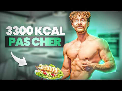 MON ALIMENTATION (Facile) EN PRISE DE MASSE : 3300KCAL Par JOUR 💪