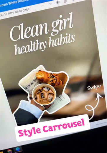 How to do this Trend Carrousel 🌸💗