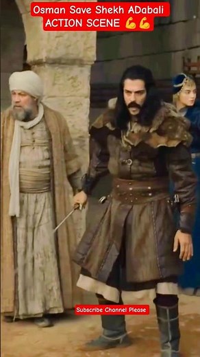 Osman Save Shekh Adabali And Bala ♥️ // #kurulusosman #orhanbey #ertugrulghazi #shortsvideo #youtube