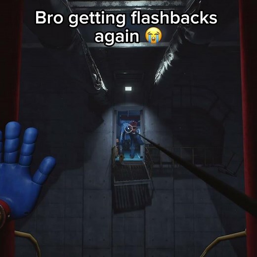 Huggy Getting Flashbacks Again 😭 #poppyplaytime #chapter5 #edit