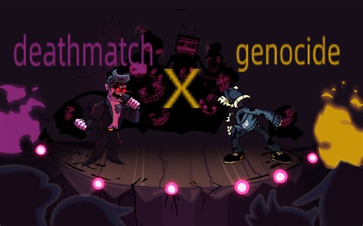 FNF Mashup deathmatch x genocide（模组链接在简介）