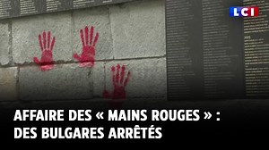 8.6K views · 127 reactions | Il y a quelques mois, des mains rouges ont été peintes sur le Mur des Justes du Mémorial de la Shoah à Paris. On apprend que trois Bulgares ont été arrêtés dans le cadre de cette affaire. | LCI | Facebook