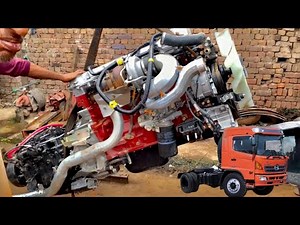 Why new trucks are opened in Pakistan |New Truck Rebuilding in pakistani |Hino new truck Modifiksh