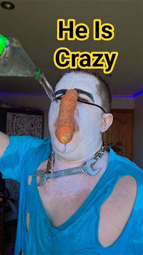 He Is Crazy 😅 Brain Rot Olaf Cosplay #shorts #comedy #frozen #snowman