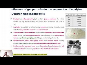 Gel filtration / Gel permeation chromatography / Molecular sieve chromatography