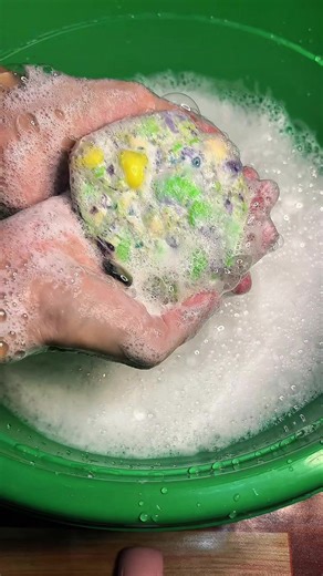 Satisfying ASMR Soap Washing Experience