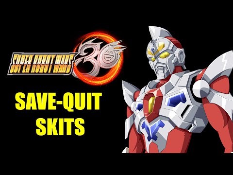 SRW 30: All Save-Quit Skits (Interruption Messages DLC)[スーパーロボット大戦30 全て中断メッセージ スパロボ30]