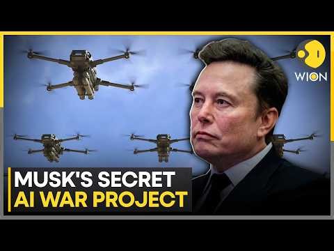 Musk's Secret AI War Project: Elon Musk Warns About Pentagon’s Autonomous Killer Drones | WION
