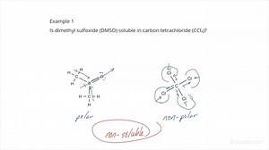 Predicting Solubility Using the Intermolecular Interactions of Substances | Chemistry | Study.com