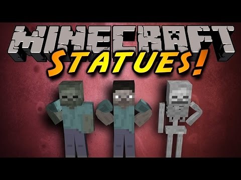 Minecraft: 1.7.10 Statues Mod Showcase