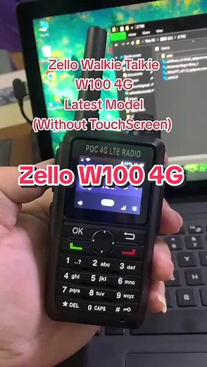 Zello Walkie Talkie W100 4G - Latest Model Review