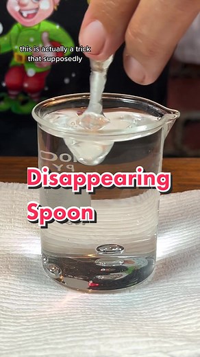 Gallium Spoon Chemistry Experiment