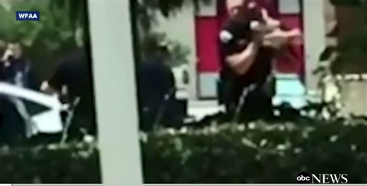 Texas Police Save Baby Being Held by Suspect as Human Shield