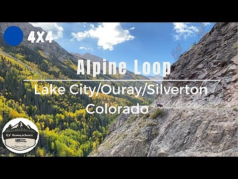 Alpine Loop 4x4 Trail - Lake City, Ouray, Silverton Colorado - Moderate Jeep, Badge of Honor