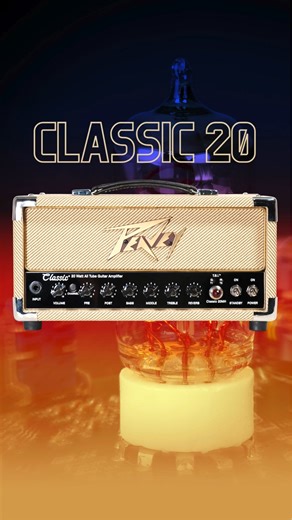 8K views · 65 reactions |  The Classic 20 MH delivers the impact of all-tube amplification in a versatile 2-channel mini head. With the genuine tube tone revered by blues, rock, and country players for decades, the Classic 20 MH is primed for stage and studio. See it ⬇️ https://bit.ly/3LZ5lFP | Peavey Electronics | Facebook