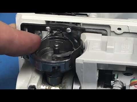 Replacing the position finger on a PFAFF 7570