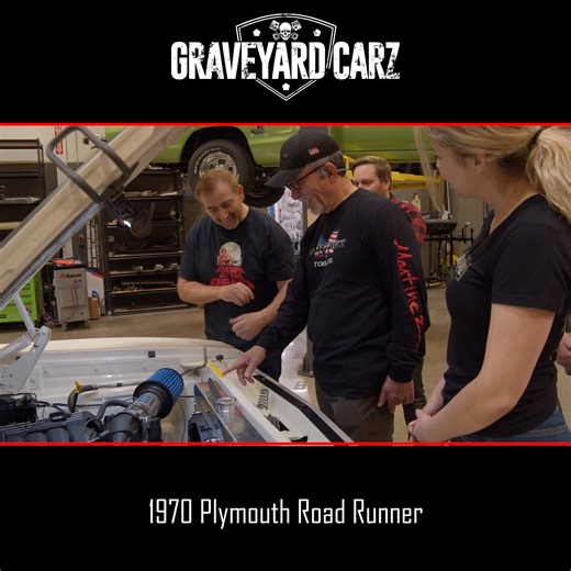 The owner inspects the restored 1970 Plymouth Rod Runner Some music by audionautix.com | Graveyard Carz