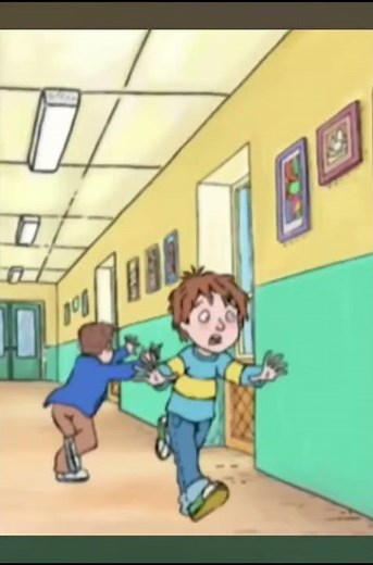 horrid henry doctor crying and running