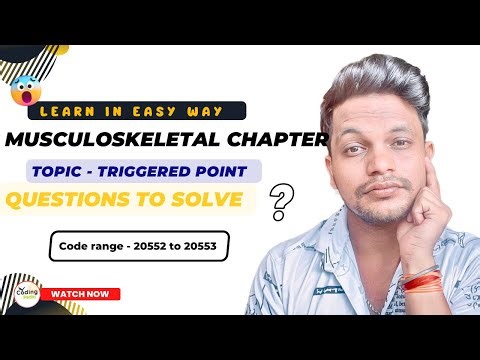 Musculoskeletal chapter ll Trigger point - Muscles ll #cpcexam #cpc #aapc #cpc #exam #medical