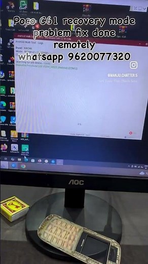 poco c61 auto recovery mode done