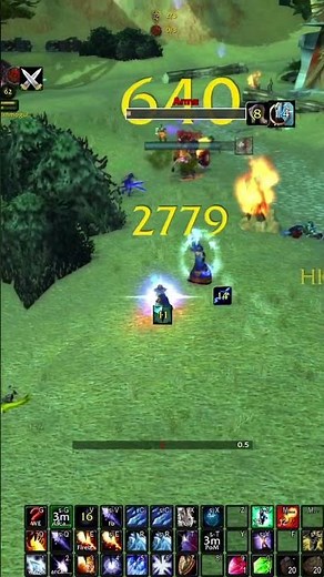 Arcane Mage Burst Damage is Absolutely Insane #wowclassic #wow