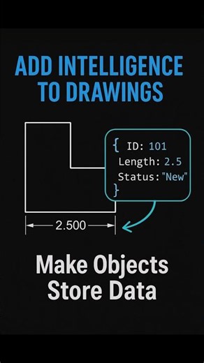 What is XData in AutoCAD? Turn Your DWG into a Smart Database