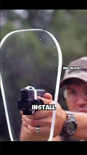 Testing Transparent Bulletproof Shields #Shorts