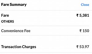 MakeMyTrip now charges a Transaction Charge on top of Convenience Fee? - Live From A Lounge