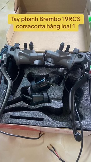Tay phanh Brembo 19RCS corsacorta hàng loại 1 #xuhuongtiktok #tayphanh