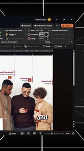 1.5K views · 16 reactions | How to create an engaging team slide presentation in PowerPoint. #powerpoint #ppt #design #team #tutorials | PowerPointskills | Facebook