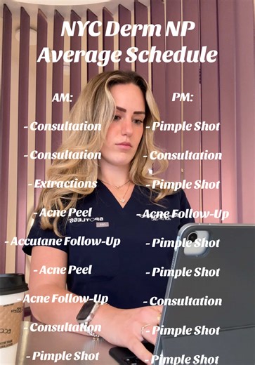 Derm NP Average Schedule at Spotless Acne Clinics