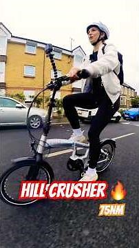 A folding electric bike with ELITE power 🔥