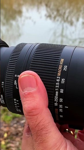 Sigma EF-S 18-250mm Mounted on Canon M6 Mark ii with a Viltrox Adapter EF-S to EF-M #shorts