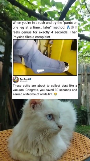 One-Leg Pants Method A Funny Little Morning Oops!