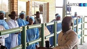 📽How to collect semen from a bull Supritendent Animal Breeding Olebogile Moseki demonstrating how it is done | Duma FM