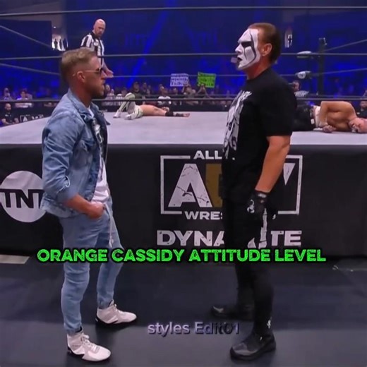 orange Cassidy attitude level 😎💯🤯 shorts edits WWE #orangecassidy #attitudestatus #ytshorts #wwe
